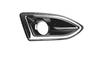 GRIGLIA P/TI A/DX C/FEND+CORN CROM FORD EDGE 01/16>