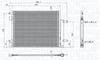 CONDENSATORE  ARIA CONDIZIONATA OPEL KARL (C
