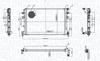 RADIATORE, RAFFREDDAMENTO MOTORE VW GOLF VII 2.0